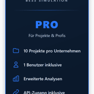 PHOENYRA BESS Simulation Pro - Jährlich